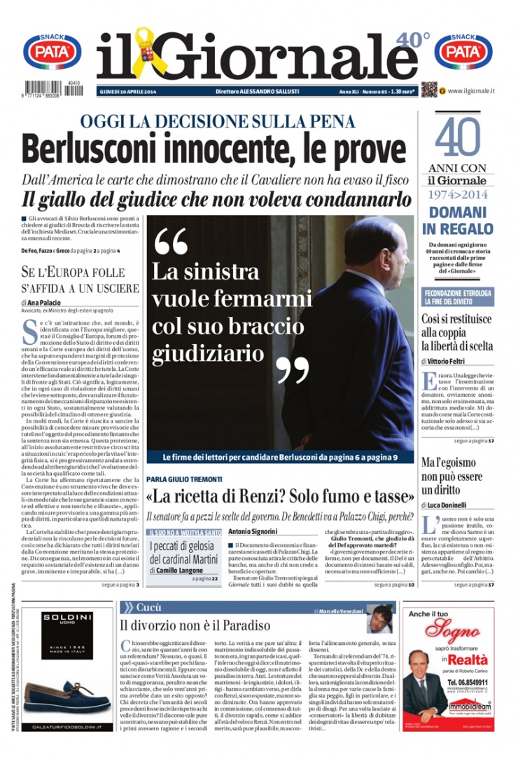 Il Giornale Italy April 2014