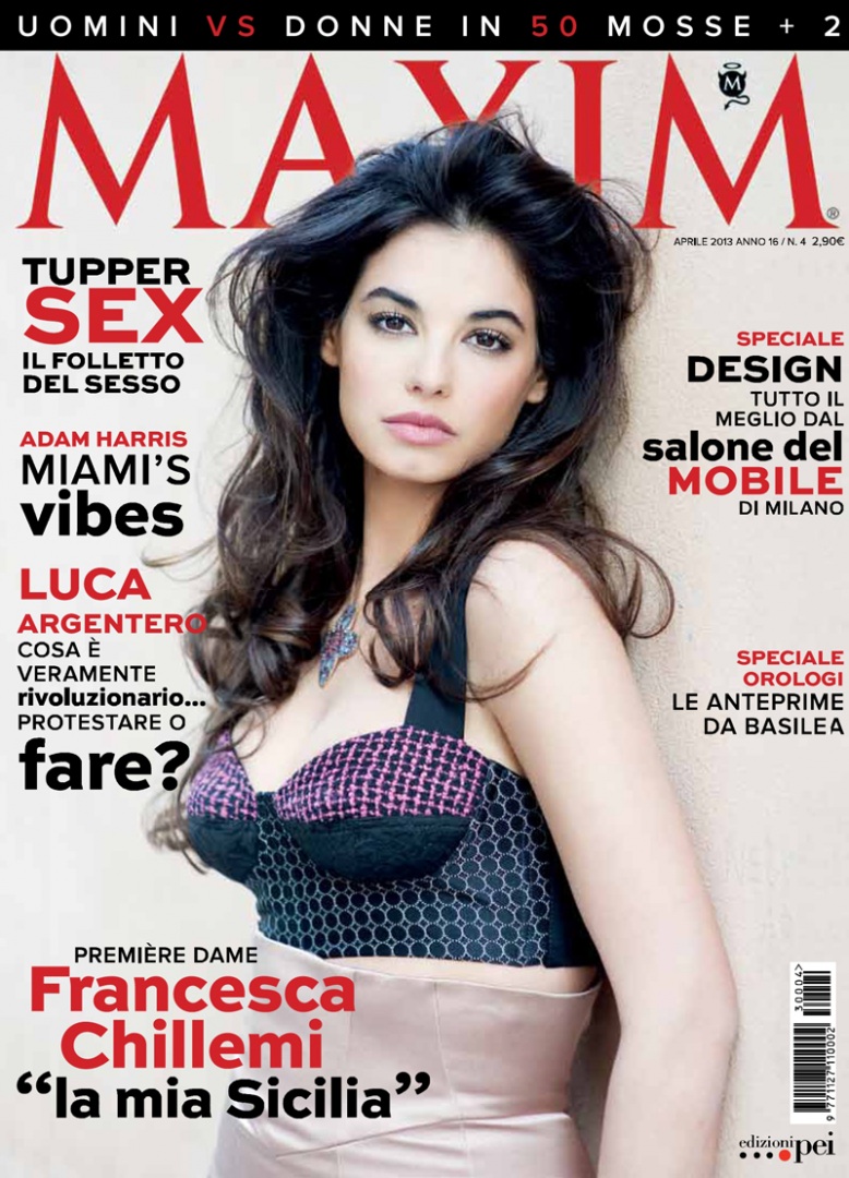 Maxim Italy April 2013