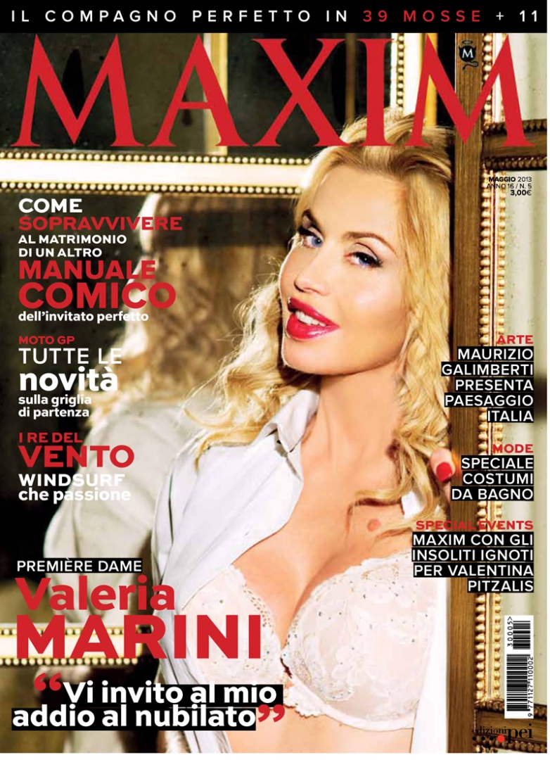 Maxim Italy May 2013